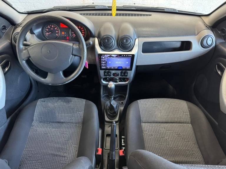 RENAULT - SANDERO - 2008/2009 - Azul - R$ 26.900,00