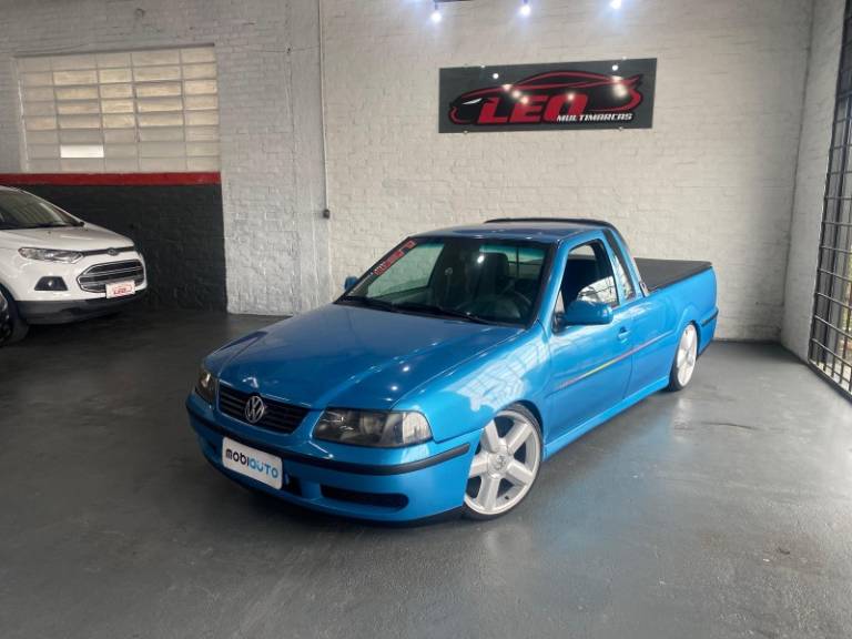 VOLKSWAGEN - SAVEIRO - 2002/2002 - Azul - R$ 30.900,00