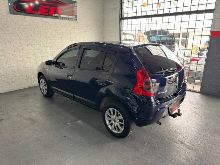 RENAULT - SANDERO - 2008/2009 - Azul - R$ 28.900,00